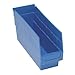 Shelf BIN Blue 11-5/8in x 4-1/8in x 6in