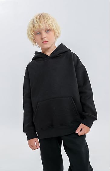 Toddler Sweatshirt Boys Girls Cotton Pullover Hoodie Casual Kids Long Sleeve Solid Fall Winter Hooded Tee Tops Blouse2