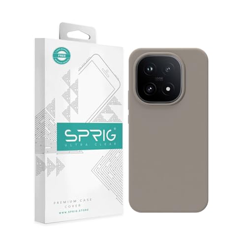 Image of SPRIG Compatible with IQOO 15 5G SilkTone Back Cover Drop Tested Shock Proof Mobile Case for Men, Women, Boys and Girls with Camera Protection (Light Brown)