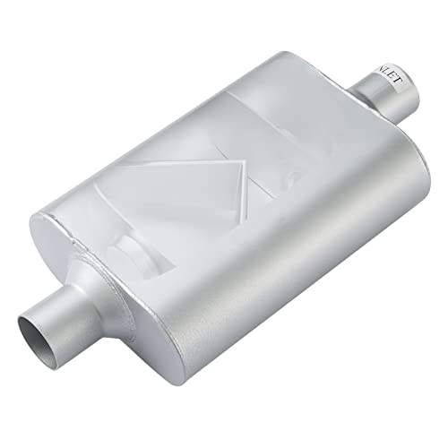 Universal Exhaust Muffler with Aggressive Sound, Anti-corrosive Muffler, Chamber Performance...