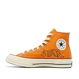 Material der Schuhe: Textil converse Chuck 70 Star Sneaker Orange Unisex, Orange, 44 EU