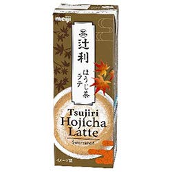 Amazon.co.jp: 明治 辻利 ほうじ茶ラテ 200ml紙パック×24本入×(2