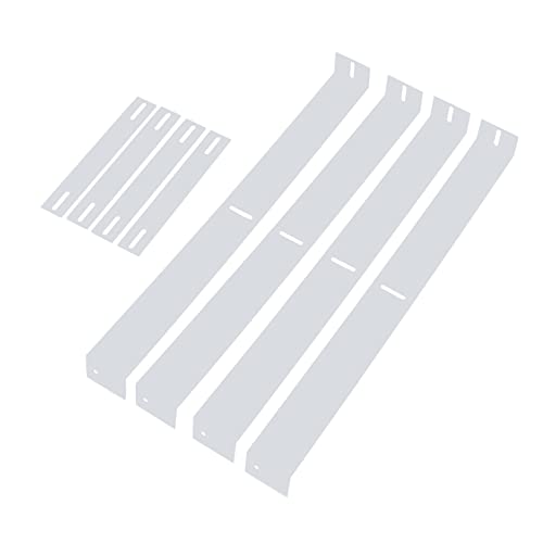 1 unidad de soporte ajustable para torre de computadora de acero al carbono, montaje colgante bajo el escritorio, marco estable para cables ordenados y fácil instalación, apto para gabinetes miniatura 1