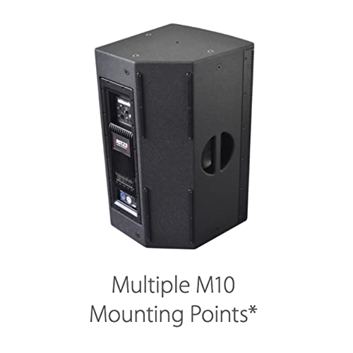 StreamEye EAW RS123 2-Way Self-Powered Professional Loudspeaker 20' XLR Cable