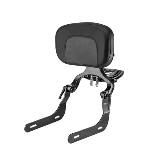 Dossier Passager Réglable R18 avec Porte-bagages Polyvalent Moto