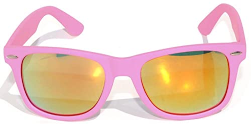 Image of OWL Retro Style Sunglasses 80's Classic Vintage Unisex Nerd Colored Frame
