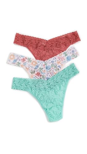 Image of hanky panky Women's Signature Lace Original Rise 3 Pack, Nbsl, One Size