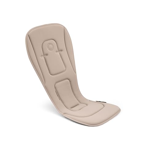 Bugaboo Colchoneta Doble Confort para carritos, Comodidad para todas las estaciones, Ajuste mejorado, Compatible con todos los carritos Bugaboo, Reversible, Malla 3D supersuave, Desert Taupe