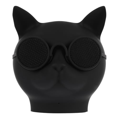 Mini enceinte sans fil chat Kisangel noir pour écouter votre musique de partout en balade
