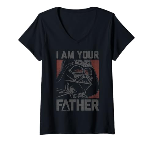 T-shirt Star Wars Darth Vader col V le cadeau idéal pour une fan de la saga culte