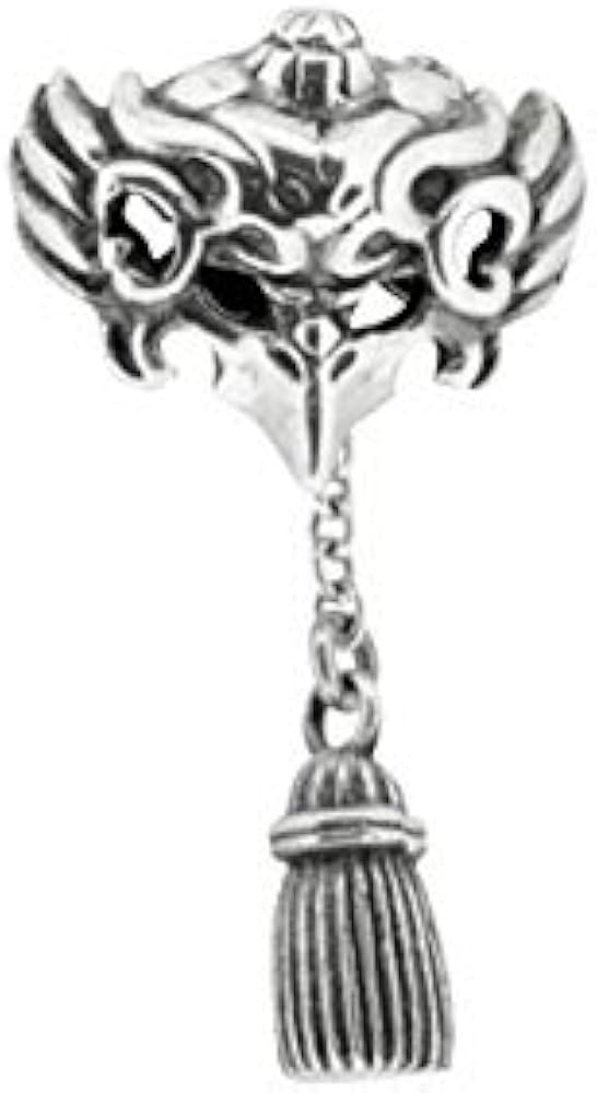 かすう工房　2021夏限定ピアス＋妖怪面耳刺／烏天狗 3点セット 妖怪面耳刺‐烏天狗｜和のシルバーアクセサリーブランド［かすう工房］