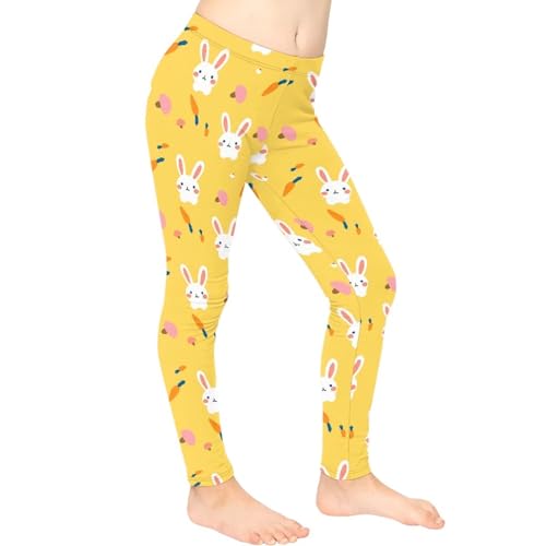 Girls Leggings High Waist Long Lounge Pants Active Running Yoga Pants Athletic Leggings Tights for Kids3