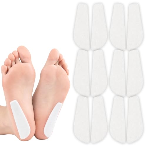 6 pares de plantillas de cuña para corrección y dolor de pie miniatura 1