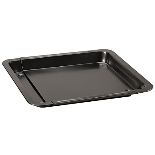 Fox Valley Traders Expandable Baking Tray, Crafted with Non-Stick Carbon Steel, Extendable Design, Kitchen Gadgets - Measures 13