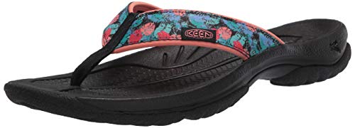 Keen Women's KONA FLIP, CORAL/BIRCH, 11 M US