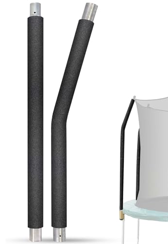 Trampoline Poles Replacement for Skywalker, Trampoline Enclosure Pole for Skywalker, Replaces Parts4201 4202, Galvanized Trampoline Replacement Parts for Skywalker,2PCS