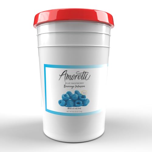 image for Amoretti - Blue Raspberry Beverage Infusion - Drink Mix & Water Enhanc