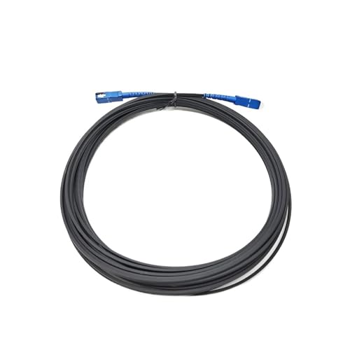 Câble fibre optique monomode SC UPC 3m résistant aux pliures et écrasements x10