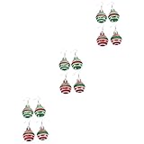 Boucle d'oreille de noël : en portant les boucles d'oreilles, vous serez de bonne humeur, boucles d'oreilles de noël scintillantes.