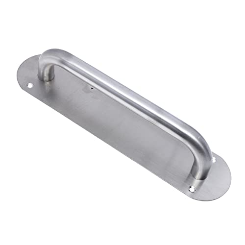Ciieeo Fire Door Stainless Steel Handle Pull Plate Pull Knob Escape Door Comfortable Grip Design