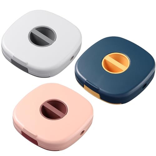 3pcs Retractable Charging Cord Organizers - Earbud Holder, Cable Storage Keeper, Assorted Colors, Abs Material, 2.75 X 2.75 X 0.59 Inches, Ideal for Home and Office Use