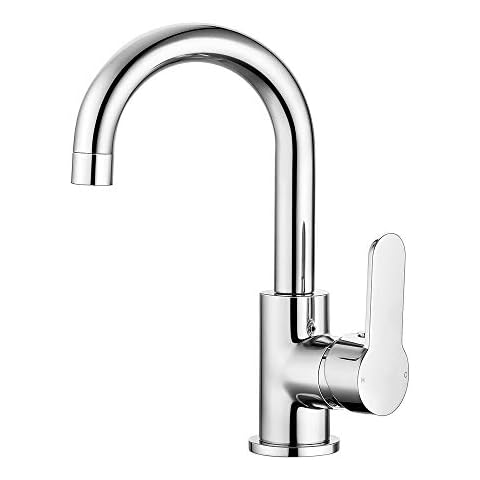 Funime Modern Chrome Basin Mixer Tap Cover