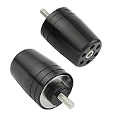 ポッシュフェイス(POSH FAITH) バイク用品 ハンドルバーエンド 【日本製】 ウルトラヘビー ヤマハ純正ハンドル用M6タイプ YZF-R25他 ブラック 031699-06-10