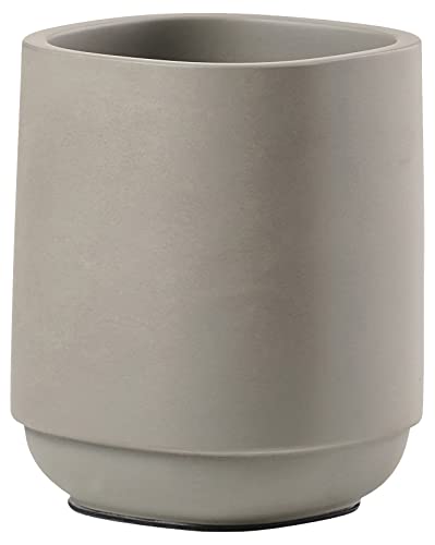 Image of Zone Denmark Nova One Toothbrush Mug- Revitalize Your Daily Routine with Scandinavian Elegance and Practicality Unite in This Sleek and Modern Bathroom Accessory- (Concrete)