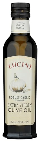 Lucini Robust Garlic Infused Oil, 250 mL (Pack of 1)