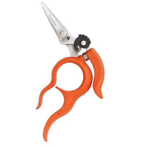 Multifunktionale Schere 'freihändig' für den Garten, Bonsai, Frucht und Gemüse Ernte, 12 cm - Saboten Made in Japan