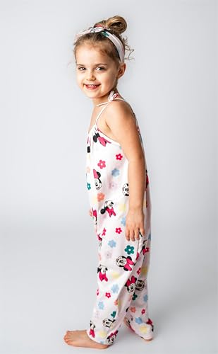 Image of Disney Frozen Elsa Princess Minnie Stitch Marie Girls Romper with Bow Tie Strap and Headband Cute Jumpsuit for Baby & Toddler