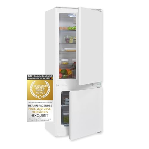 Exquisit Einbau-Kühl-Gefrierkombination EKGC225-40-110F | Einbaugerät |...