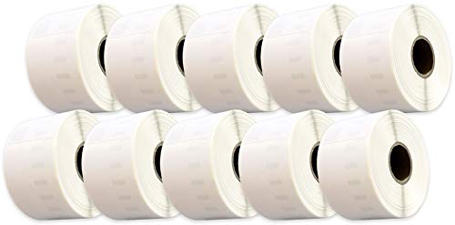 Cartridges Kingdom 10 x 11356 S0722560 (89mm x 41mm) Papier Étiquettes (300 Etiquettes par rouleau) compatible pour Dymo LabelWriter & Seiko Smart Imprimantes d'Etiquettes - 10 rouleaux Cover