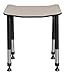 Romig Ferris 26 x 24 in Height Adjustable Student Activity Desk- Maple