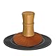 Tertullus Plattenspieler Schallplattenbürste Holzbürste Plattenbürste Vinyl Bürste Reinigung Reinigungsbürste Vinyl LP Schallplatten-Reinigungsset Reinigen