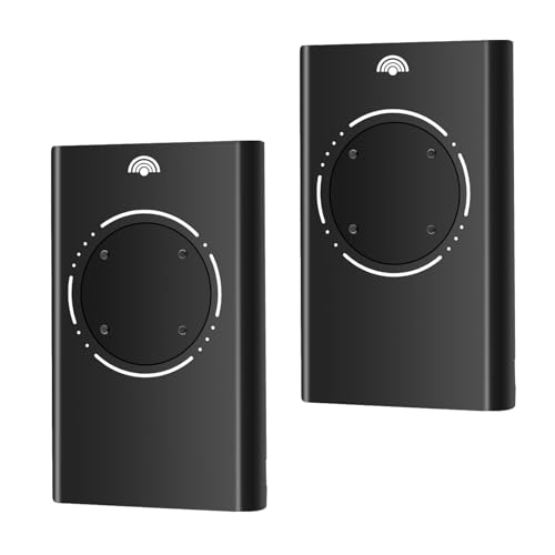 Émetteurs de portail 868 MHz à 4 canaux – Compatibles avec les modèles XT4 868 SLH LR, XT2 868 SLH LR, XT4/XT2 868 SLH - Noir (2)