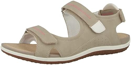 Geox Women's Ankle Strap Sandals , Beige Taupe 0 , 9 US | Image 3
