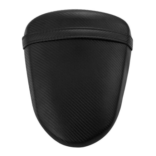 Cojín de asiento para GSXR 1000 2007 2008 de pasajero delantero y trasero de moto negro