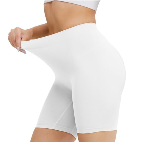 Merlvida Culotte Gainante Femme Ventre Plat Gaine Amincissante sans Couture Panty Gainant Invisible Shorty Anti Frottement Cuisse Leggings Taille Haute sous...