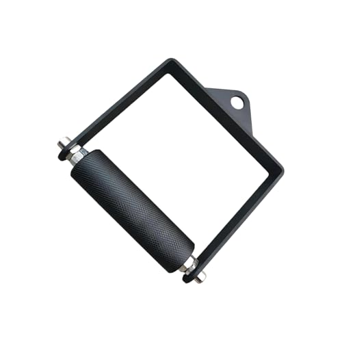 Mango de remo de acero resistente – Mango de sujeción de cable antideslizante, mango de remo para estudio en casa con agarre seguro, dispositivo de entrenamiento de cuerpo completo con reposabrazos y