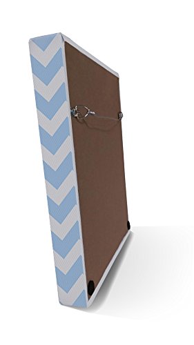 Dr Seuss, Personalized Canvas Nursery Chevron World Map, Customized Baby Name Wall Art Decor, Unique Educational Painting, Memorable Boys & Girls Gift, Giclee Print Stretched on Wood Frame 11X14