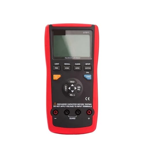 LCRメーター LCDデジタルブリッジテスター USBインターフェース インダクタンス 静電容量 抵抗メーター マルチメーター(UT611)