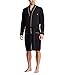 Produktbild Ralph Lauren Mini Frottee Kimono Bademantel Polo schwarz/weiß Paspel Pony Spieler LG/XL