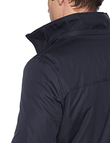 Image of Calvin Klein Men's Hooded Performance Soft Shell Jacket with Bib