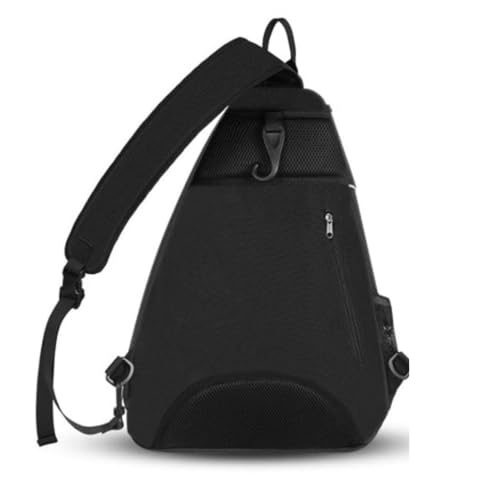 Mochila de tenis bandolera Oxford con compartimento para zapatillas y botella