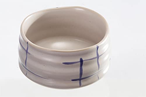 Chaqi Ceremonial Ceramic Matcha Bowl And Matcha Whisk Holder Set (井) #TOP1