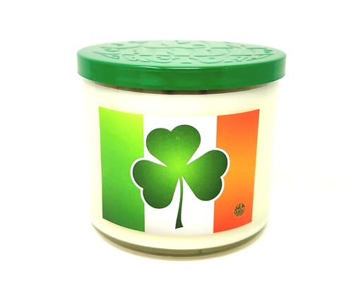 Cinnamon Irish Cream Candle ~ St Patrick's Day Candle ~3 Wick 14.5oz All Natural Premium Soy Candle ~ Ireland (Cinnamon Irish Cream, Large 3 Wick)