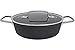 Arcos Serie Samoa | Pentola Antiaderente 24 cm e 4,3 L | Alluminio Forgiato | Adatto a qualsiasi cucina | Anse Acciaio inossidabile effetto freddo | Lavabile in lavastoviglie | Nero | FULL INDUCTION