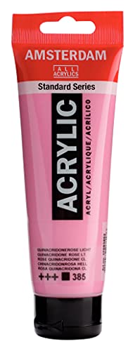 Amsterdam Standard Series Acrylique Tube 120 ml Rose Quinacridone Clair 385 (17093852)