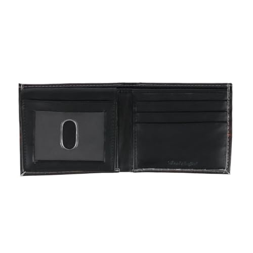CTM Men's Electric Tiger Bifold Wallet, Black2